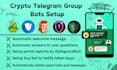 be setup telegram bot for your crypto telegram group