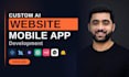 do ai mobile app development, ai website, ai chatbot, ai agents