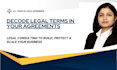 decode legal terms in your agreements