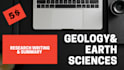 write geology and earth sciences research articles