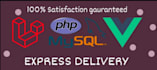create a custom web application with php laravel and mysql