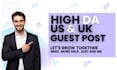 publish UK and USA guest post with do follow backlinks