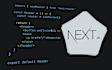 develop a web app with react js, next js, nest js