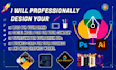 do top graphic design in adobe illustrator and photoshop