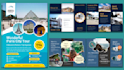 convert your brand into a stunning print ready brochure a4 bifold trifold