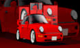 make your car into a funny car illustration cartoon