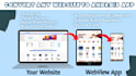 convert website to android app responsive webview