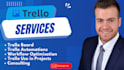help you with trello board setup, configuration and automation
