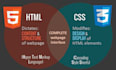 build a web site using HTML and CSS