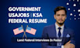 deliver ats federal resume writing service, ksa, ecqs, mtqs, ptqs for usajob