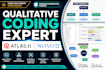 do qualitative data coding and theme development using atlas ti