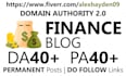 submit guest post in  finance blog da 40 plus