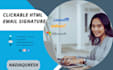 create professional html clickable email signature
