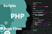 write php, javascripts scripts for you within 24 hrs
