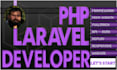 full stack software developer for laravel web application