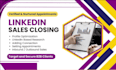 be your linkedin b2b sales and marketing manager