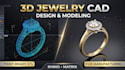 do professional 3d cad jewelry design and modeling for manufacturing