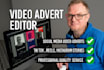 create or edit your social media video advert