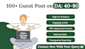 publish 100 powerful guest posts on high da websites