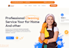 create cleaning business website for cleaning company