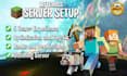 setup and configure your minecraft server professionally