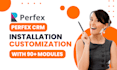 install, set up, and customize perfex CRM