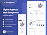 design modern and professional digital agency website