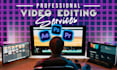 edit professional short video ads