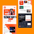 make an interactive UI UX website design