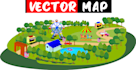 turn event and city maps into detailed vector illustrations