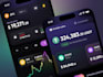do crypto and blockchain app UI UX designs