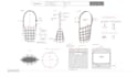 create technical sketches of your leather bag design
