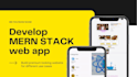 develop responsive react and full stack website