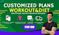 be your trainer and nutritionist for workout and meal plan
