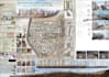 2d master plan and sites architectural rendering with diagrams