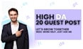 publish guest post with dofollow backlinks on da websites
