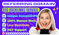 create 10k referring domain high quality SEO backlinks for google ranking