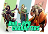 draw your dnd character or party art