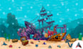 design 2d backgrounds, characters and complete game assets