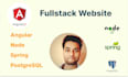 implement mean stack website for you
