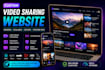 develop a custom video sharing website like youtube