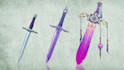 create 2d game asset, prop, object, weapon, and icon