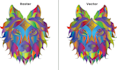 convert image to vector, logo vectorized, high resolution and vector source file