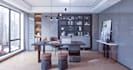create office and shop, interior, exterior, and floor plan