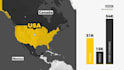 create professional world map infographics video