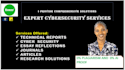 write cybersecurity essays, reports and  research