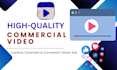 create promotional explainer commercial short video ad