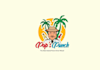 create a clean beautiful beverage logo design