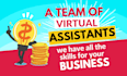 provide a team of virtual assistants
