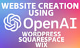 build chatgpt openai wordpress website with gpt3 api ai, chatbot, chatgpt API